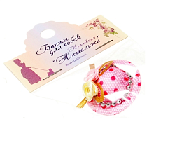 Заколка-шляпка 3,5 см "Ностальжи" 18106 V.I.Pet
