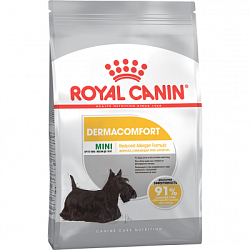 Royal Canin (Роял Канин) Мини Дермакомфорт сухой корм для мелких пород при раздражениях и зуде кожи, связанных с повышенной чувствительностью 1 кг