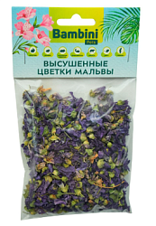 Bambini Pets (Бамбини Пэтс) лакомство высушенные цветки мальвы для грызунов и кроликов, 10 г