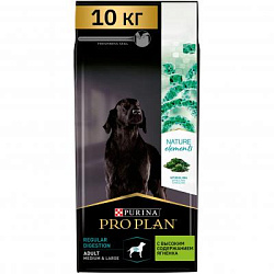 PROPLAN Nature element's сухой корм для взрослых собак средних и крупных парод Ягненок 10кг