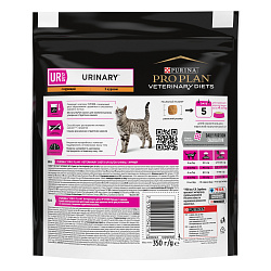 Purina Vet diets Cat URINARY сухой корм для кошек при мочекаменных заболеваниях курица 350 г