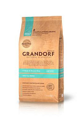 Grandorf 4 вида мяса с пробиотиками для взрослых собак всех пород 1 кг