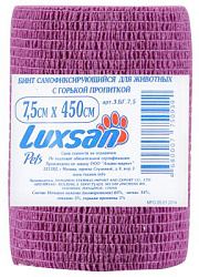 Бинт самофиксирующийся Luxsan д/ж с горькой пропиткой 7,5 см х 450 см 3БГ7,5 (12)