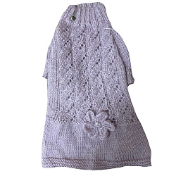 Платье розовое ангора S Hand Made