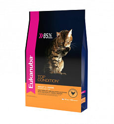 Eukanuba Adult Top Condition сухой корм сбалансированный для кошек, 2 кг