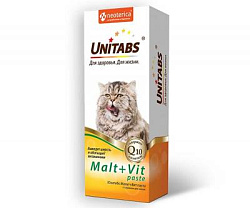 Unitabs Мальт+Вит паста для кошек  U309 (Неотерика)
