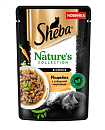 Sheba влажный корм для кошек Nature's Collection индейка и морковь 75 гр