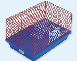 Клетка для джунгариков 2-х этажная (111) Зоомарк