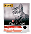PROPLAN Cat Adult сухой корм для взрослых кошек, лосось/рис, 400 г. 