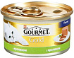 GOURMET GOLD влажный корм для взрослых кошек паштет с кроликом 85 г PR12182548