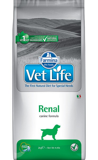 Farmina (Фармина) Vet Life Renal (Ренал) д/собак 2 кг 4377