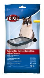Пакеты уборочные для кошачьих туалетов XL: 56 х 71 см, 10 шт 4051 Trixie