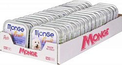 Monge Dog Fruit ламистер для собак индейка с черникой 100 г арт. 70013208