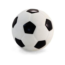 Игрушка для собак из винила "Мяч футбольный" 70 мм 12101044 Triol