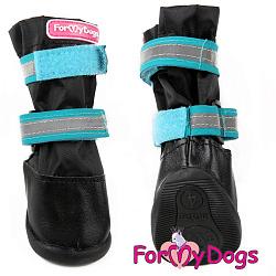 FOR MY DOG Сапоги РП черно/синие (7) FMD655-2020 BL/В