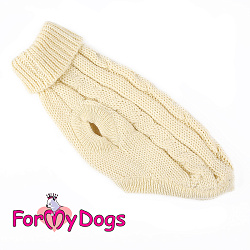 FOR MY DOG Свитер айвори (14-16) FW659-2018