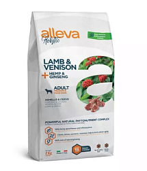 Alleva Holistic Dog Adult сухой корм для взрослых собак с ягненком и олениной 2 кг Медиум Макси