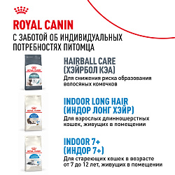 Royal Canin (Роял Канин) Индор 27 Корм сухой для кошек, живущих в помещении 2 кг