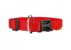 Ошейник-40 нейлон регулируемый "Dog Extreme" (ширина 40 мм, длина 43-70 см) цвет красный 67013