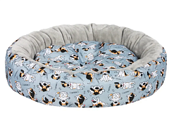 Лежанка круглая ДИЗАЙН АРТ M 50х50х15 Rich Breed ЛД-52 WOOF