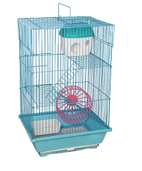 Клетка 2203 для мелких животных, эмаль, 300*230*470мм, Triol