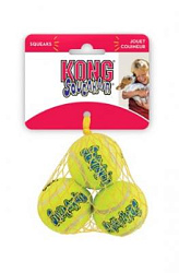 KONG игрушка для собак Air "Теннисный мяч" очень маленький  4 см 
