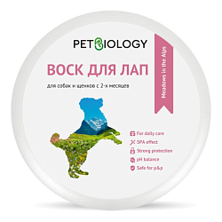 Воск для лап собак, Альпийские луга, 150 мл PetBiology 