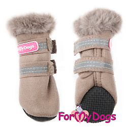 FOR MY DOG Сапоги зимние бежевый ц/кр (3) FMD661-2020 Bg