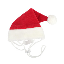 PUPPIA Колпак для собак новогодний "Santa", красный, ХL (Южная Корея)