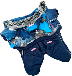 FOR MY DOG Комбинезон синий для мальчиков (16) FW702-2019M