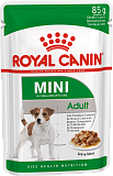 Royal Canin (Роял Канин) Мини Эдалт влажный корм для собак мелких пород соус 0,85 кг