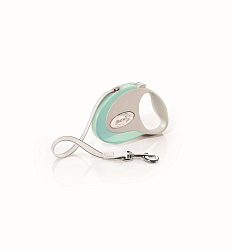 FLEXI Рулетка STYLE S ремень 3 м до 12 кг мятный 58110F