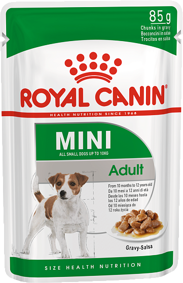 Royal Canin (Роял Канин) Мини Эдалт влажный корм для собак мелких пород соус 0,85 кг