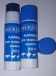 Карандаш для маркировки животных "Meridian" синий Alpovet
