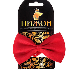 Бантик атлас красный 613168