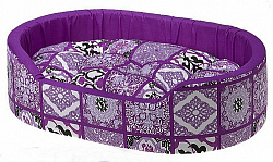 Софа DANDY 45 COTONE для собак и кошек (Карта мира) 82941083 Ферпласт