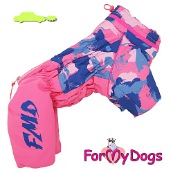 FOR MY DOG Комбинезон розовый для девочек (12) FW981-2021 F
