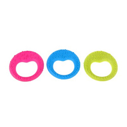 Игрушка резиновая "Гиря" 8 см RT 003