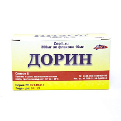 Дорин 10 мл.1 уп / 10шт, Фарвет 
