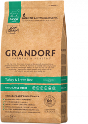 GRANDORF Грандорф Индейка и рис для крупных пород (10 кг)