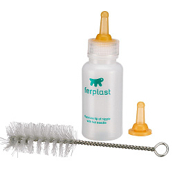 Бутылка PA 5502 с соской и ершиком (маленькая)Ferplast