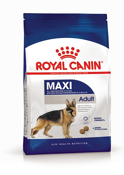 Royal Canin (Роял Канин) Maxi Adult Корм сухой для взрослых собак крупных размеров от 15 месяцев 3 кг