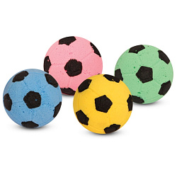 Игрушка для кошек "Мяч футбольный"  d40 мм арт.Чм-12000 (60) 22131028 Triol