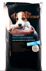 Коврики впитывающие для животных 60*90 (5шт) 008607