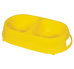 Миска пластиковая двойная 2*0,26 л 30272009 Triol