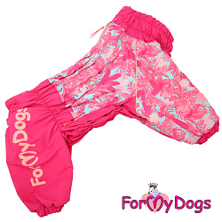 FOR MY DOG Комбинезон розовый для девочек (В1) FW770/3-2019F