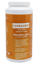Глобалвит Комплекс Hondro plus для собак крупных пород для защиты суставов 55 таб, GlobalVet
