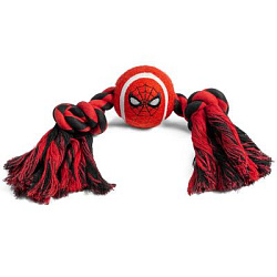 Игрушка для собак Marvel Человек Паук «Верёвка и мяч», d70/310мм