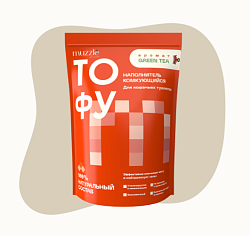 Комкующийся соевый наполнитель Green tea, 5л, Muzzle