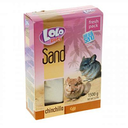 Песок для шиншилл LoLo Pets 1,5 кг 1112432